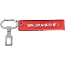 Halder Gurtalarmstopper mit Warnfahne