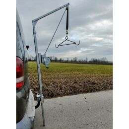 Gehetec Mobile Aufbrechhilfe mit Seilwinde und Wildgalgen...