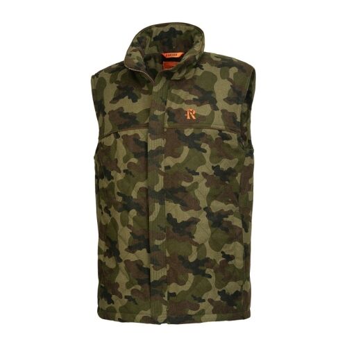 Rascher Herren Steppweste Loden "Prestige" Camouflage 50