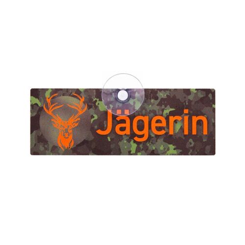 Wilde Hilde Saugnapfschild "Jägerin" III...