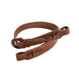 Rigby Gewehrriemen aus Bakers Oak Bark Stirrup Butt-Leder