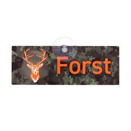 Wilde Hilde Saugnapfschild "Forst" II Orange