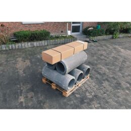 Krefelder Fuchsfalle Revierfertig mit Abfangschieber rund