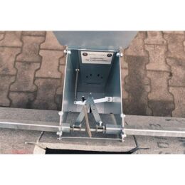 Krefelder Fuchsfalle Revierfertig mit Abfangschieber rund