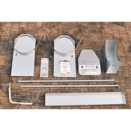 Krefelder Fuchsfalle Revierfertig mit Abfangschieber rund