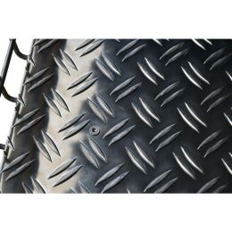 Heck-Pack Bodenplatte Aluminium