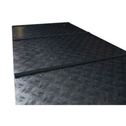 Heck-Pack Bodenplatte Aluminium