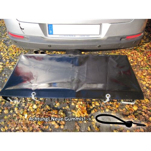 Heck-Pack Allzweck-Abdeckplane Schwarz