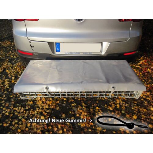 Heck-Pack Allzweck-Abdeckplane Silber