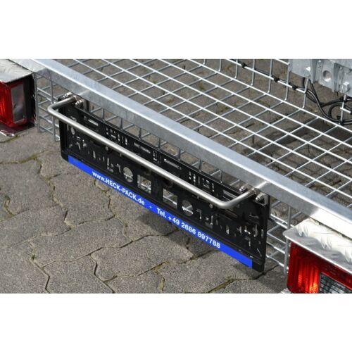 Heck-Pack Hecktransporter Ergo-Hebebegriff aus Edelstahl