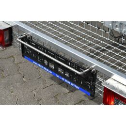 Heck-Pack Hecktransporter Ergo-Hebebegriff aus Edelstahl