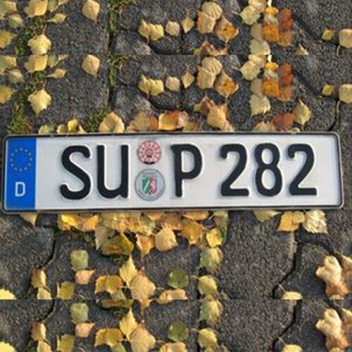 Heck-Pack KFZ Kennzeichen nach Wahl