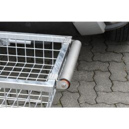 Heck-Pack Bergrolle seitlich aus Edelstahl