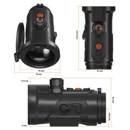 ThermTec W&auml;rmebild-Vorsatzger&auml;t Hunt 650L Pro LRF