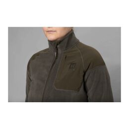 H&auml;rkila Damen Fleecejacke Vilja  Willow green/Shadow grey