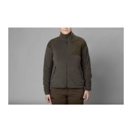 H&auml;rkila Damen Fleecejacke Vilja  Willow green/Shadow grey