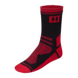 Härkila Socken Waterproof Red/Black – 2 Paar