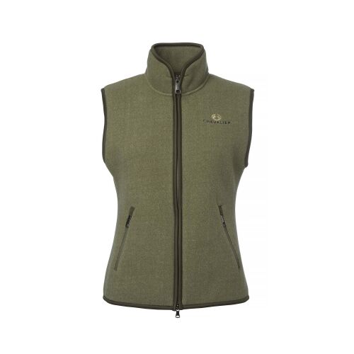 Chevalier Damen Weste Fleece Mainstone Khaki Green 46W