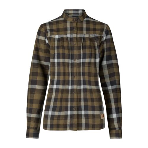 Härkila Damen Bluse Sigrid Willow green/Phantom