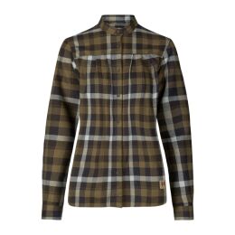 Härkila Damen Bluse Sigrid Willow green/Phantom