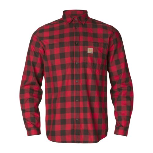 Härkila Herren Hemd Scandinavien Red check XL