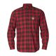 Härkila Herren Hemd Scandinavien Red check XL