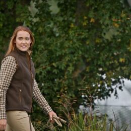 H&auml;rkila Damen Fleeceweste Sandhem Sherpa