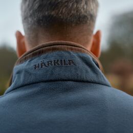 H&auml;rkila Herren Weste Kamko Estate WSP Reversible Dark olive/Sea blue