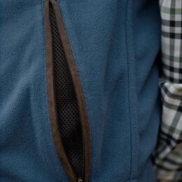 H&auml;rkila Herren Weste Kamko Estate WSP Reversible Dark olive/Sea blue