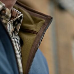 H&auml;rkila Herren Weste Kamko Estate WSP Reversible Dark olive/Sea blue