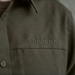 H&auml;rkila Herren Hemd Alto L/S Willow green