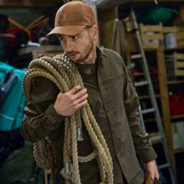 H&auml;rkila Herren Hemd Alto L/S Willow green