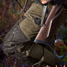 H&auml;rkila Herren Lederhose Driven Hunt HWS Willow green/Shadow brown
