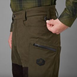 H&auml;rkila Herren Lederhose Driven Hunt HWS Willow green/Shadow brown