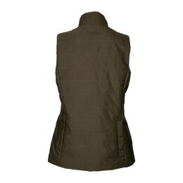 Härkila Damen Weste Retrieve Dark warm olive/Burgundy