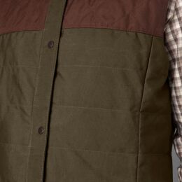H&auml;rkila Damen Weste Retrieve Dark warm olive/Burgundy