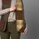 Härkila Damen Weste Retrieve Dark warm olive/Burgundy