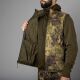 Härkila Herren Weste Deer Stalker Camo Reversible Packable Willow green/AXIS MSPÂ®Forest