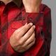 Härkila Herren Hemd Driven Hunt Red/Black check