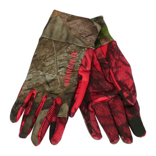 Härkila Herren Handschuhe Moose Hunter 2.0 Fleece MossyOakÂ®Break-Up CountryÂ®/MossyOakÂ®Red