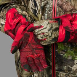 H&auml;rkila Herren Handschuhe Moose Hunter 2.0 Fleece MossyOak&Acirc;&reg;Break-Up Country&Acirc;&reg;/MossyOak&Acirc;&reg;Red