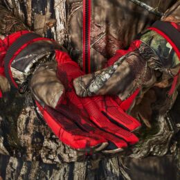 H&auml;rkila Herren Handschuhe Moose Hunter 2.0 GTX MossyOak&Acirc;&reg;Break-Up Country&Acirc;&reg;/MossyOak&Acirc;&reg;Red