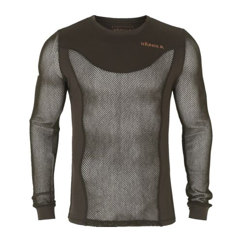 Härkila Herren Unterhemd Base Mesh Shadow brown