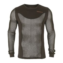 Härkila Herren Unterhemd Base Mesh Shadow brown