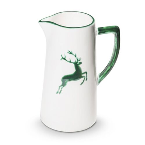 Gmundner Keramik Grüner Hirsch, Wasserkrug (1,2L)