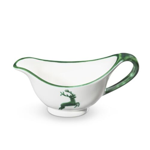 Gmundner Keramik Grüner Hirsch, Sauciere (0,2L)
