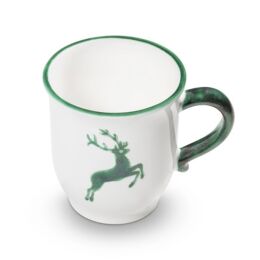Gmundner Keramik Gr&uuml;ner Hirsch, Schokotasse (0,3L)