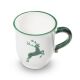 Gmundner Keramik Grüner Hirsch, Schokotasse (0,3L)