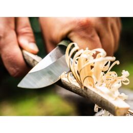 B&ouml;ker Bushcraft-Messer Bronco Mini CPM3V Green