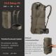 VORN Hüftgurt DH mit MOLLE-System Ash Green